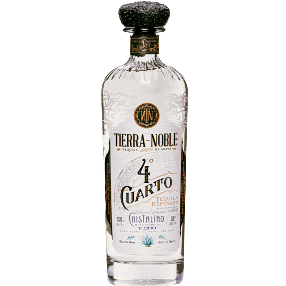 Tierra Noble 4 Cuarto Cristalino Tequila