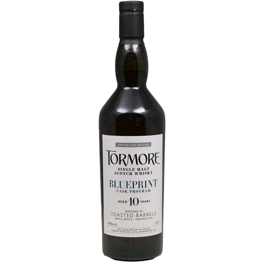 Tormore Blueprint 10 Year Bourbon - Elegant Speyside Whisky