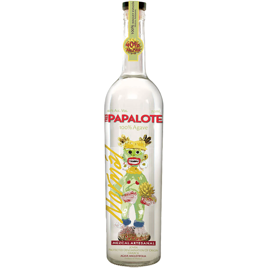 Tres Papalote Artesanal Joven Mezcal