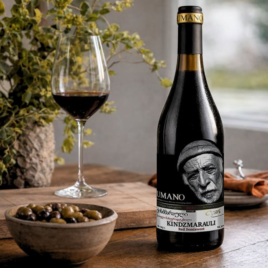 Umano Kindzmarauli Semi Sweet Red Wine