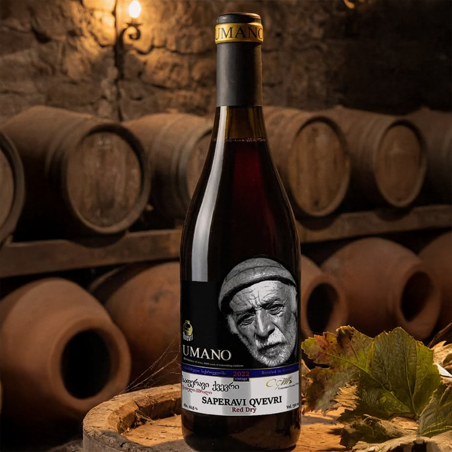 Umano Saperavi Qvevri Dry Red