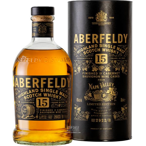 Aberfeldy Napa Valley Red Wine Cask 15 Year (Limited Edition)