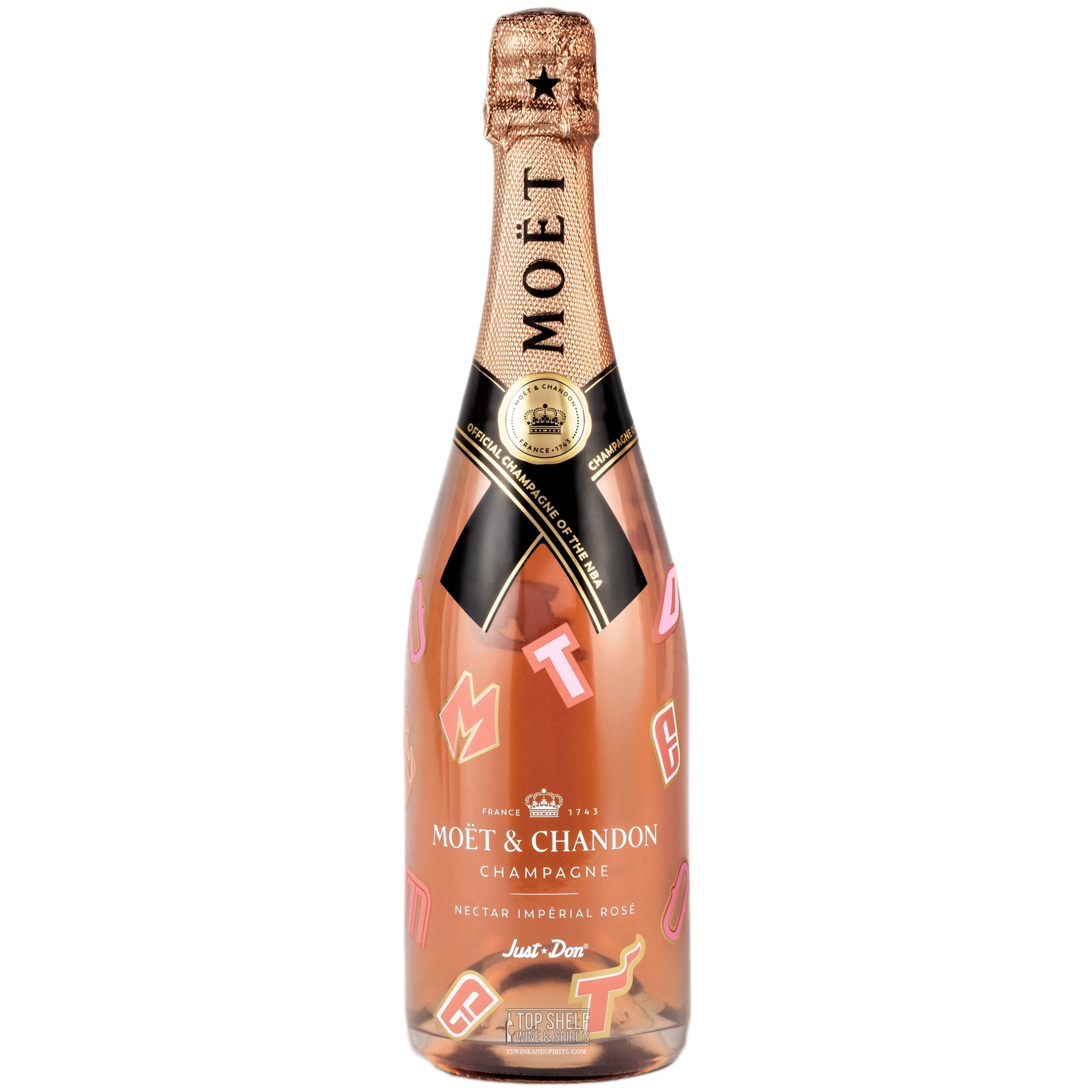 Moët & Chandon Nectar Impérial Rosé NBA Collection by Just Don