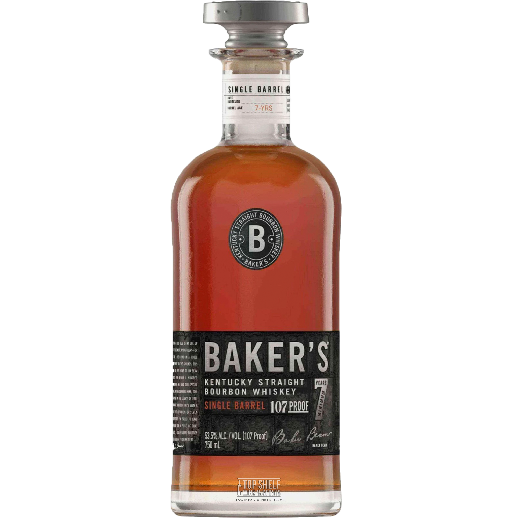 Baker’s 7 Year Single Barrel Bourbon