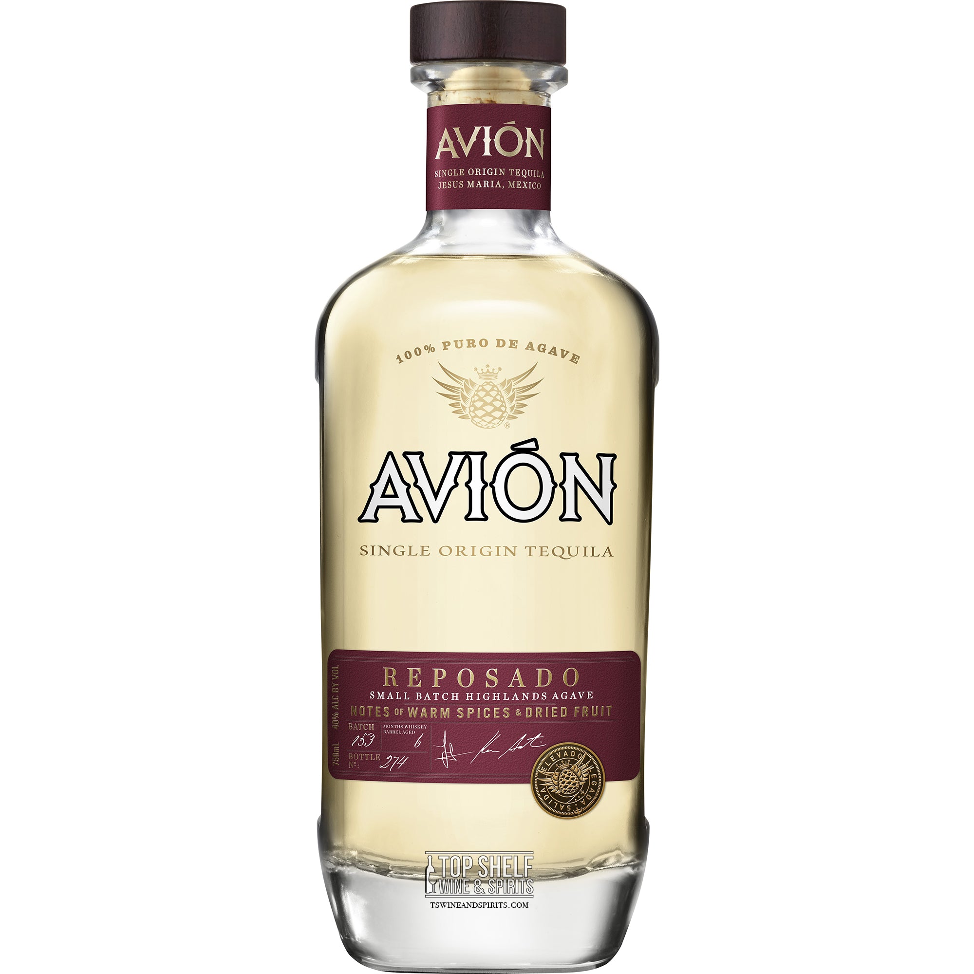 Avión Reposado Tequila