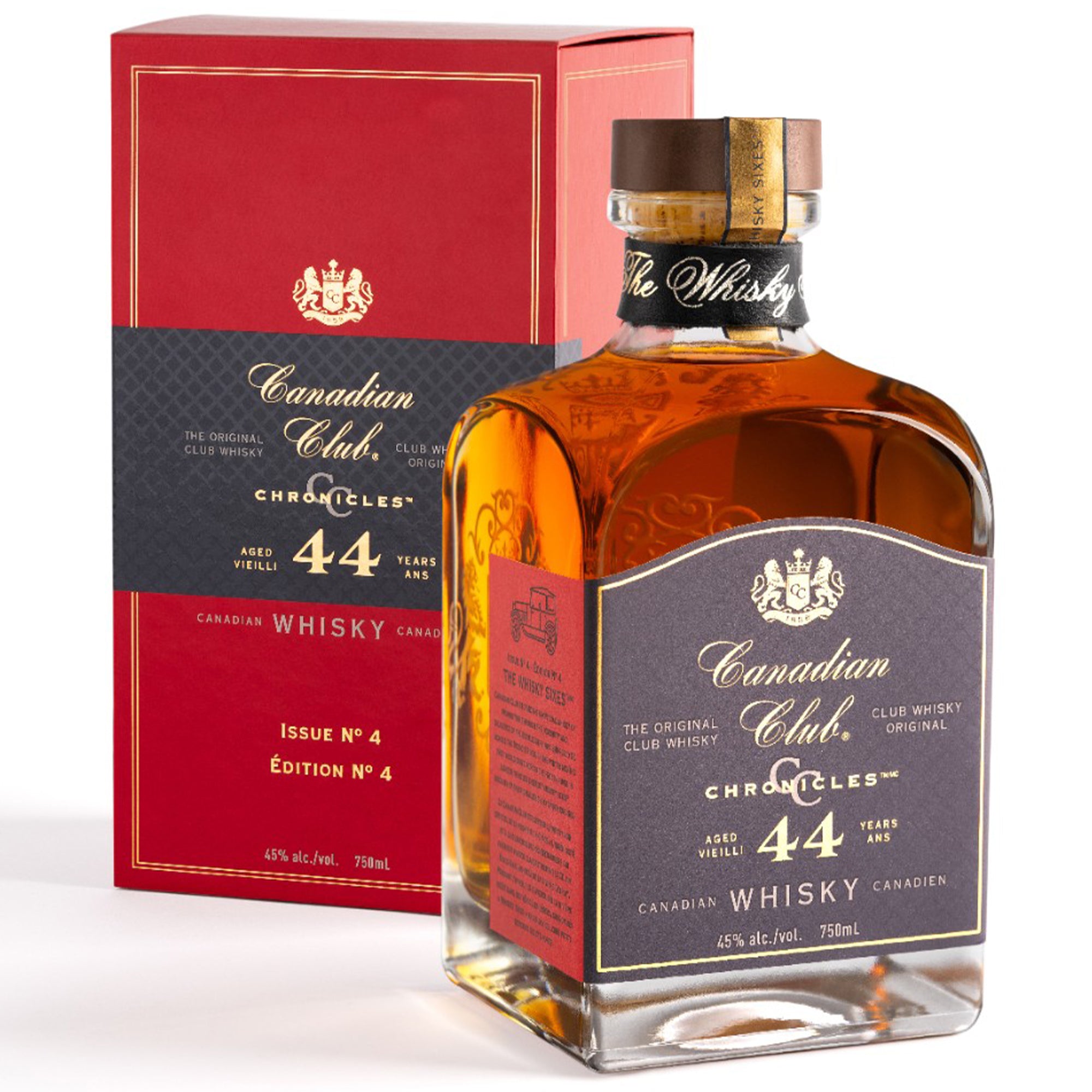 Canadian Club "Issue No. 4" Chronicles 44 Year Old Canadian Whiskey