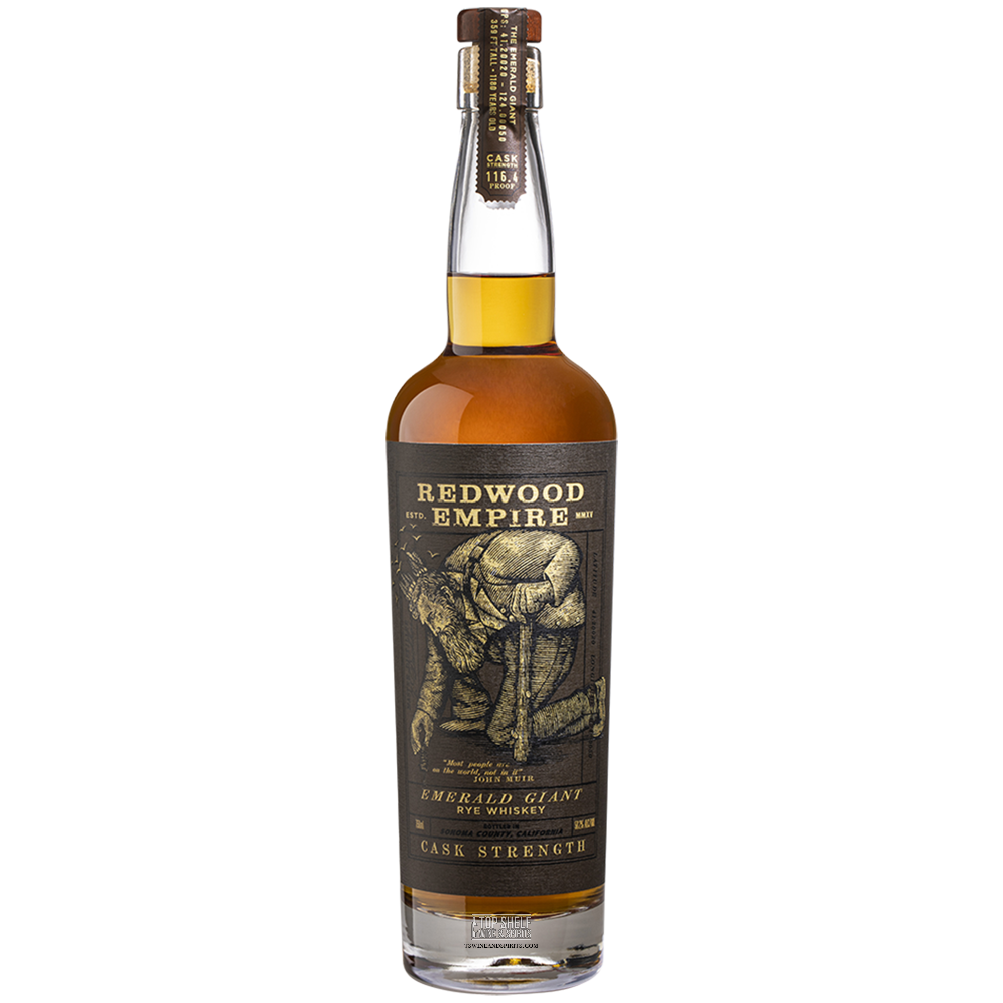 Redwood Empire "Emerald Giant" Cask Strength Rye