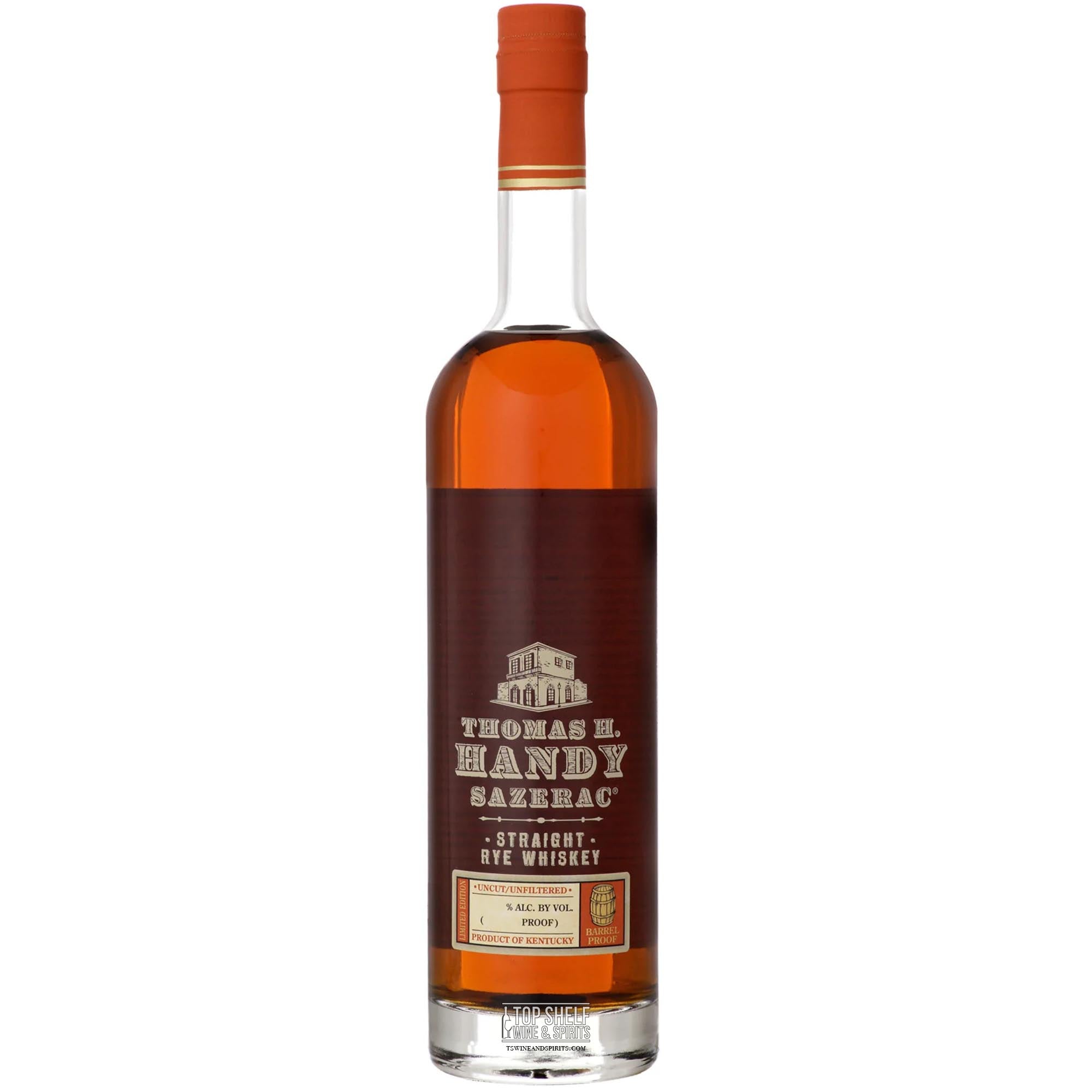 Thomas H. Handy Straight Rye Whiskey (2022 Release)