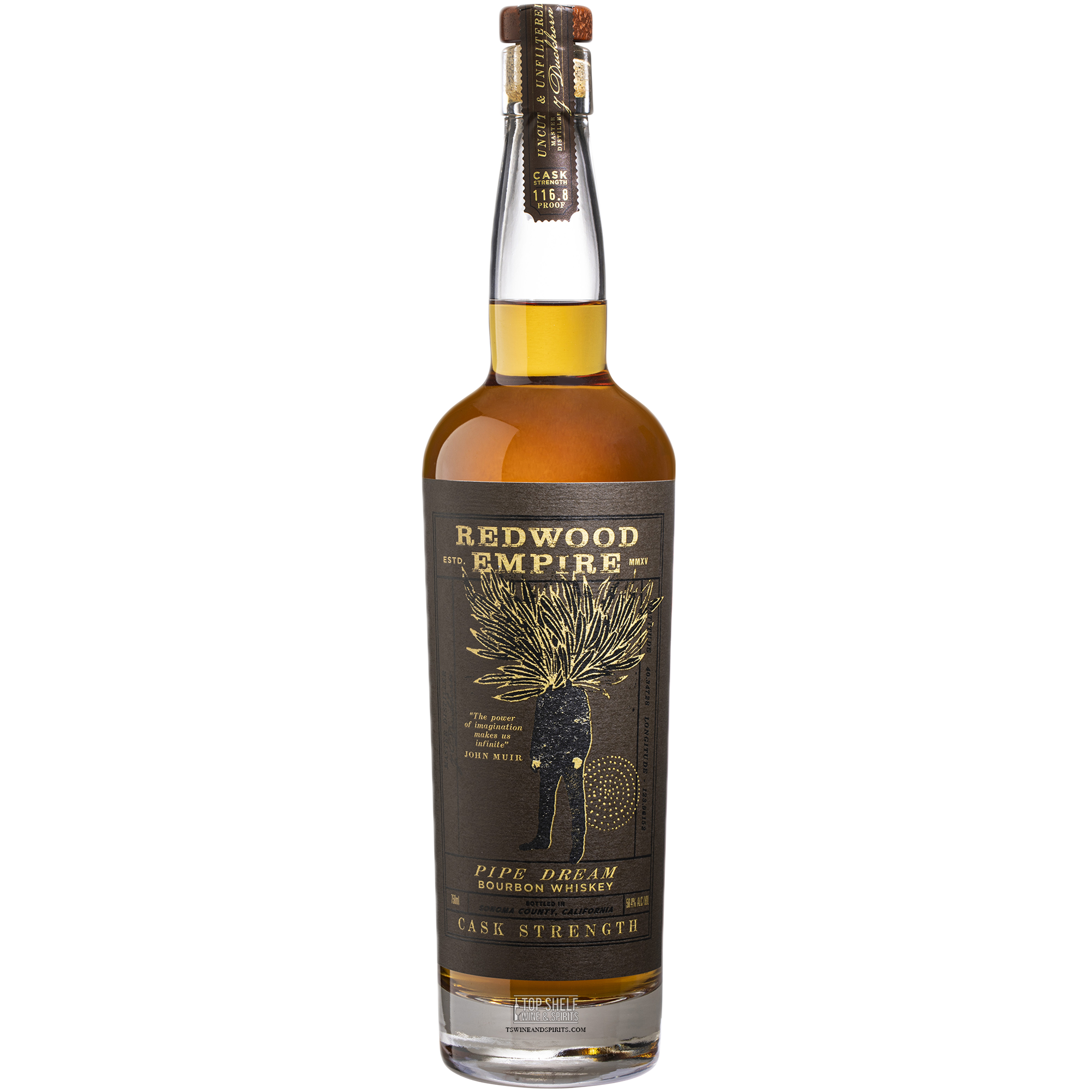 Redwood Empire "Pipe Dream" Cask Strength Bourbon