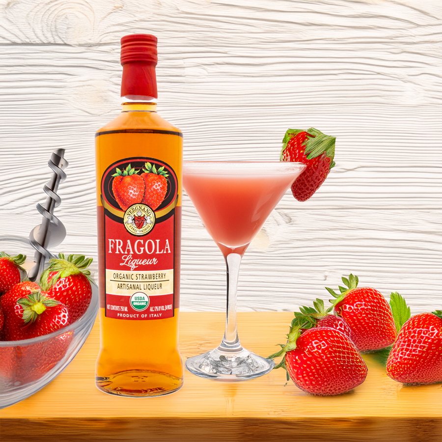 Vergnano Fragola Organic Strawberry Liqueur