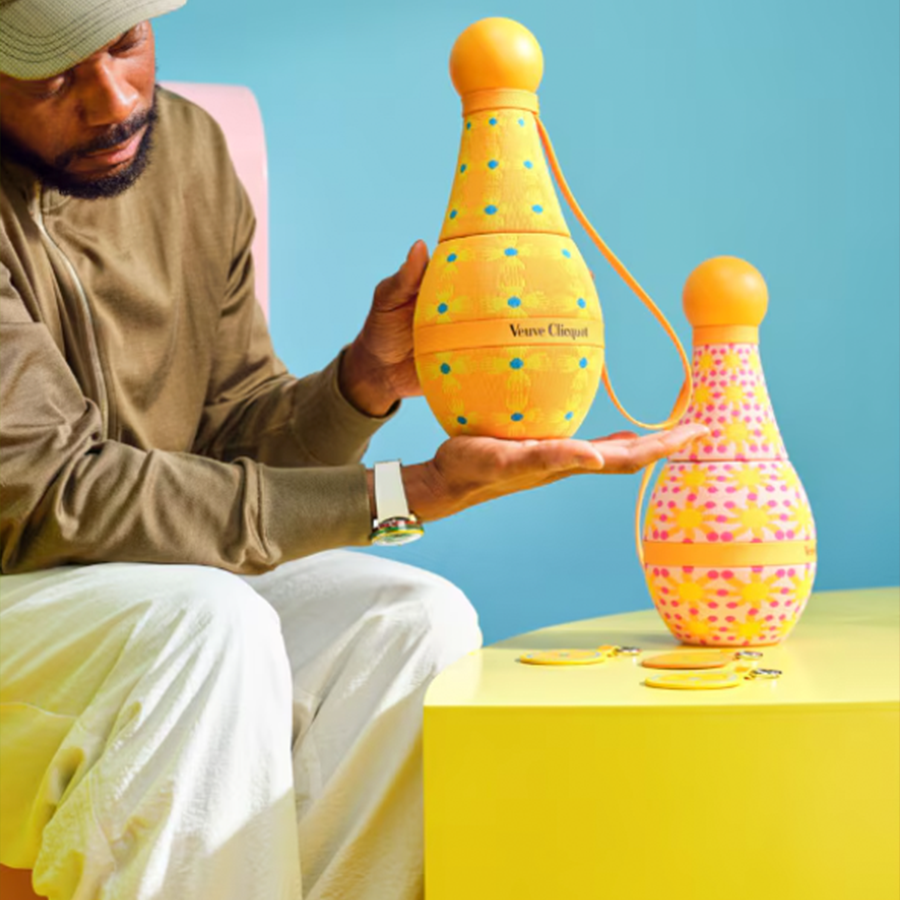 Veuve Clicquot Brut Sun Totem Crafted by Yinka Ilori