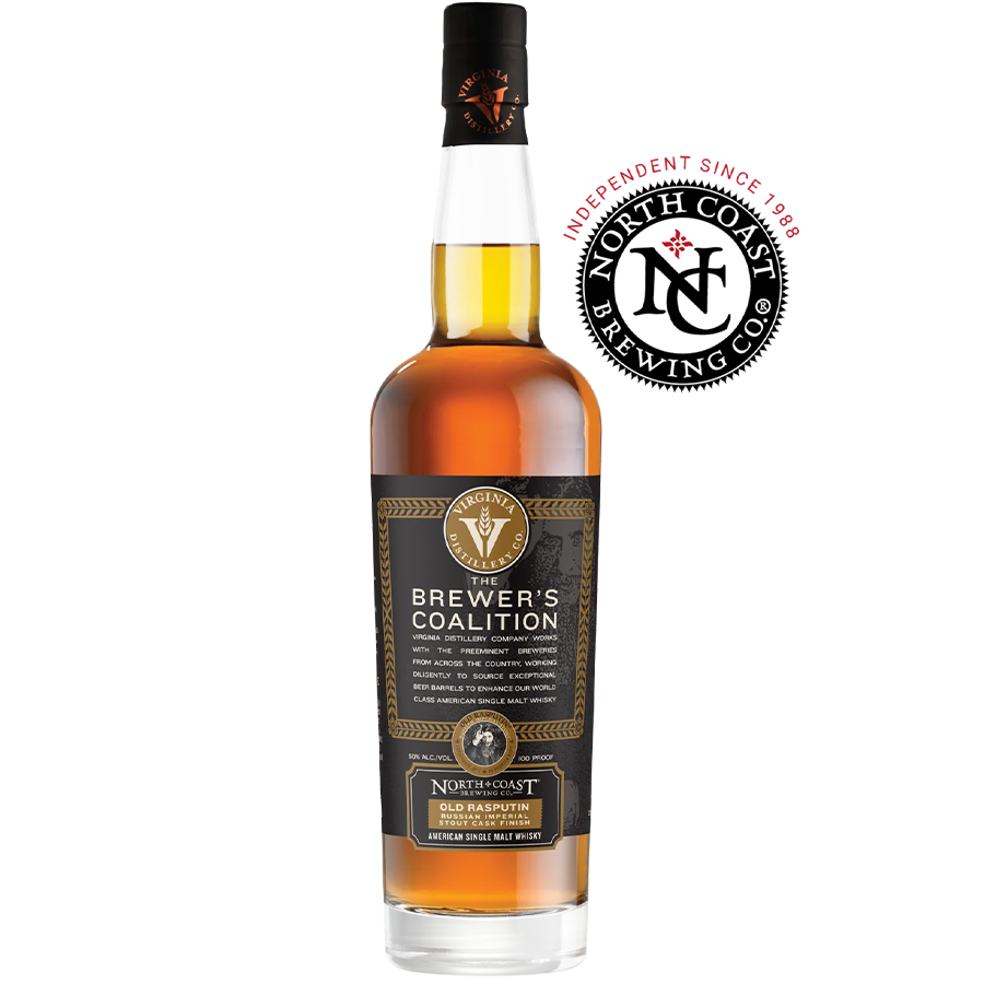 Virginia Distilling Old Rasputin Cask Brewer's Coalition Single Malt Whiskey
