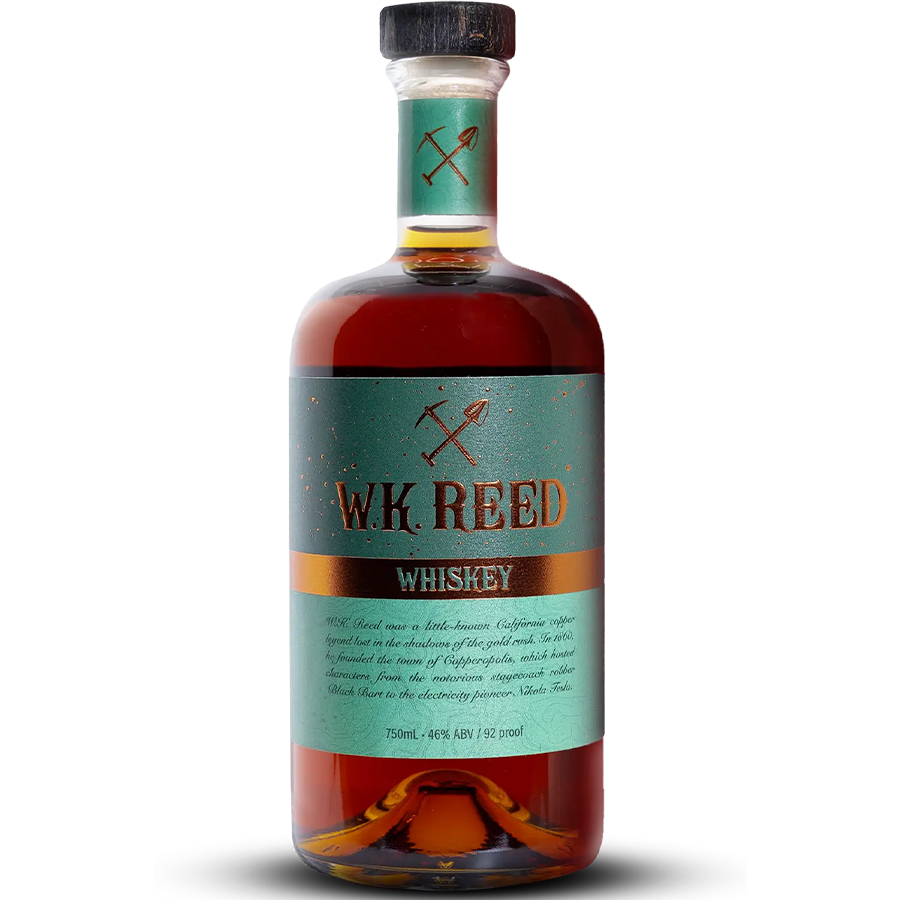 W.K. Reed Whiskey 92 Proof