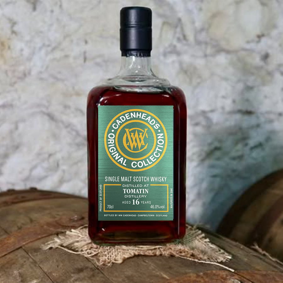 WM Cadenhead's Tomatin 16 Year