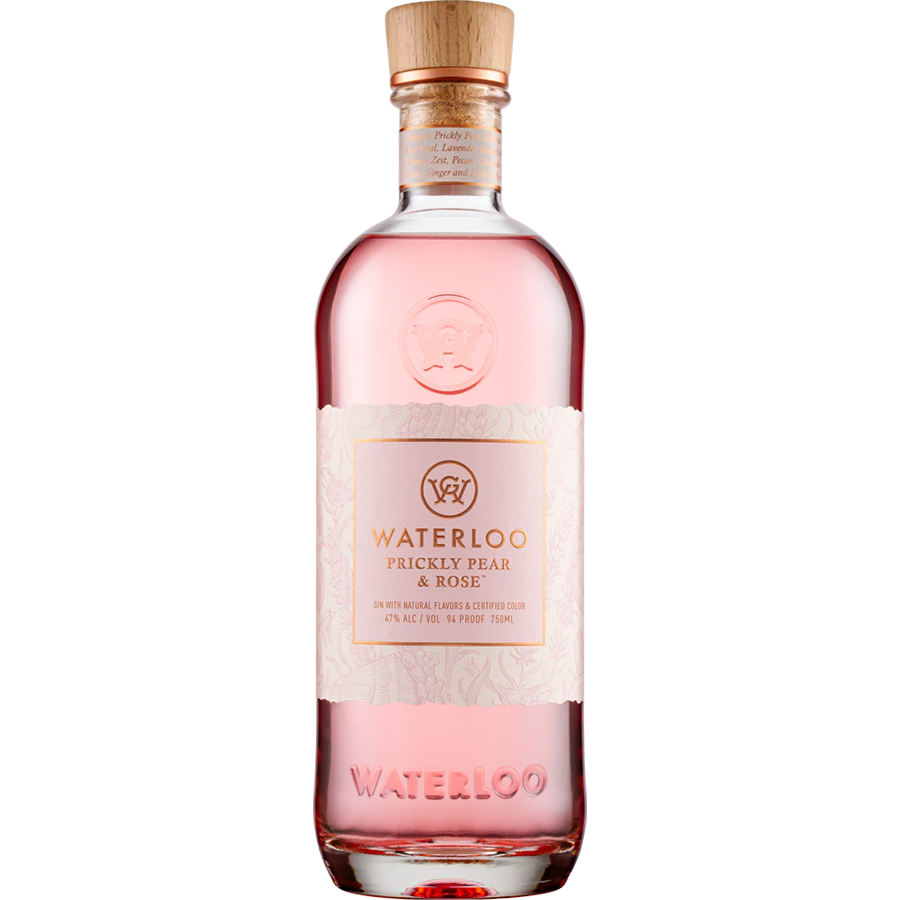 Waterloo Prickly Pear & Rose Gin