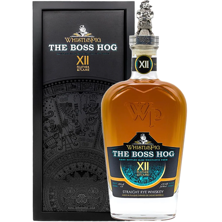 WhistlePig Boss Hog XII Feather & Flame Straight Rye