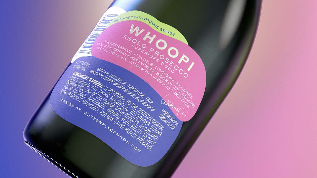 Whoopi Goldberg Prosecco