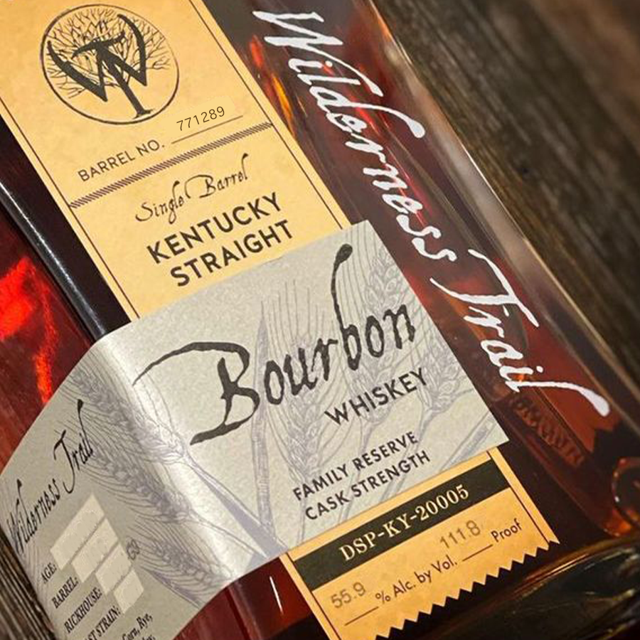 Wilderness Trail Family Reserve Cask Strength DSP-KY-20005 Barrel No 771289