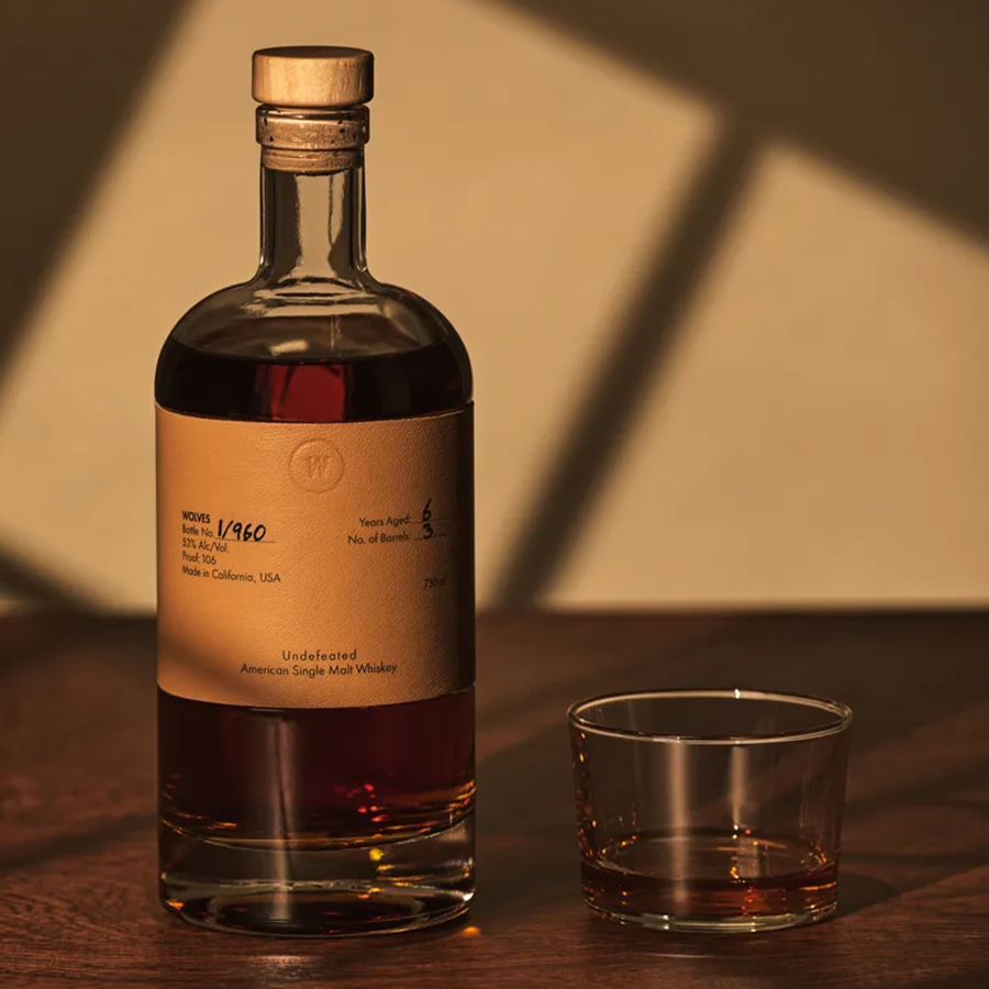 Wolves Undefeated 6 Year Single Malt Whiskey