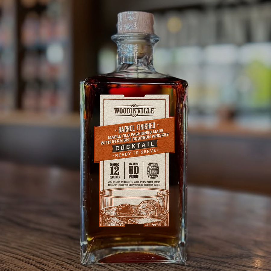 Woodinville Barrel Finished Maple Old Fashioned Cocktail