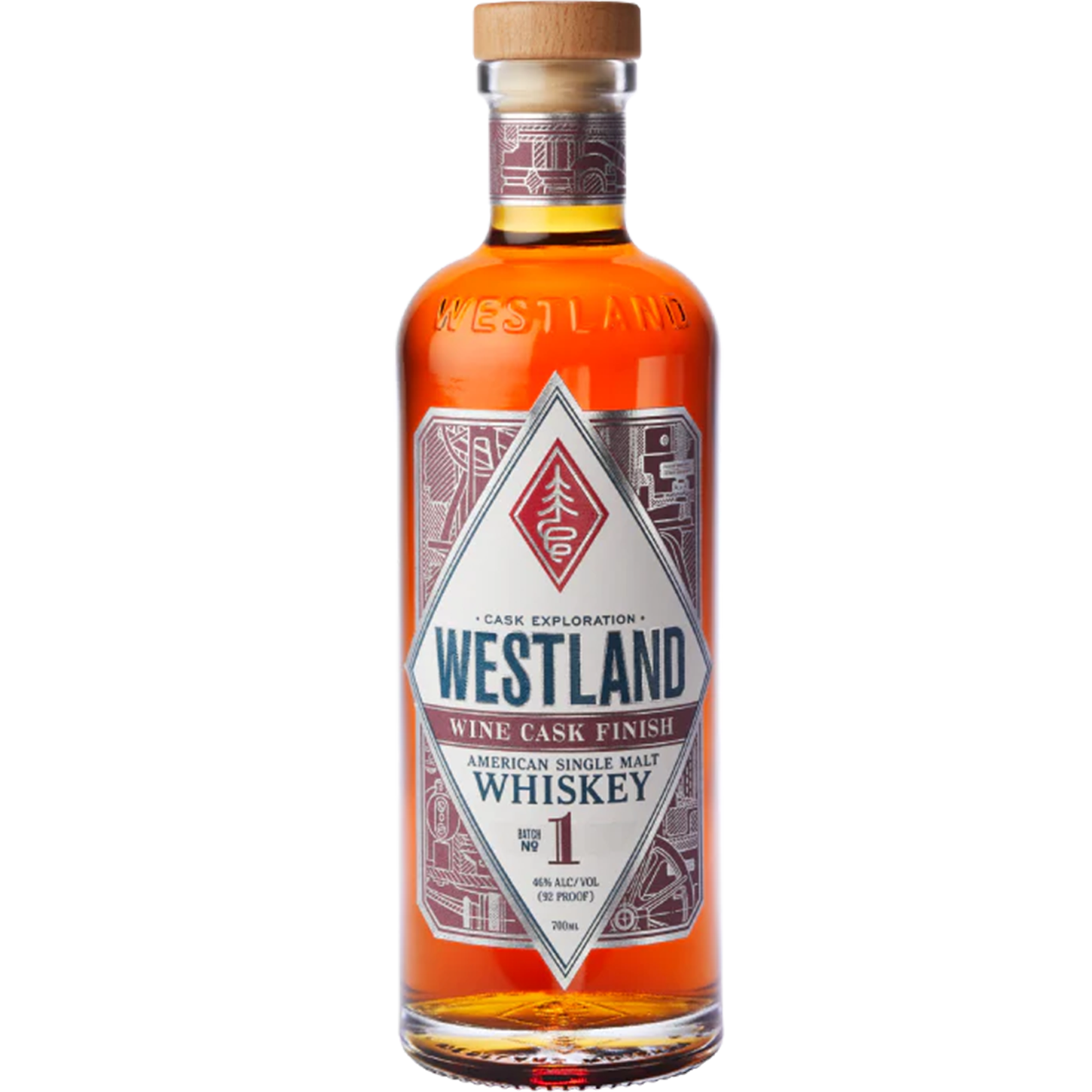 Westland Wine Cask American Single Malt Whiskey Batch 1