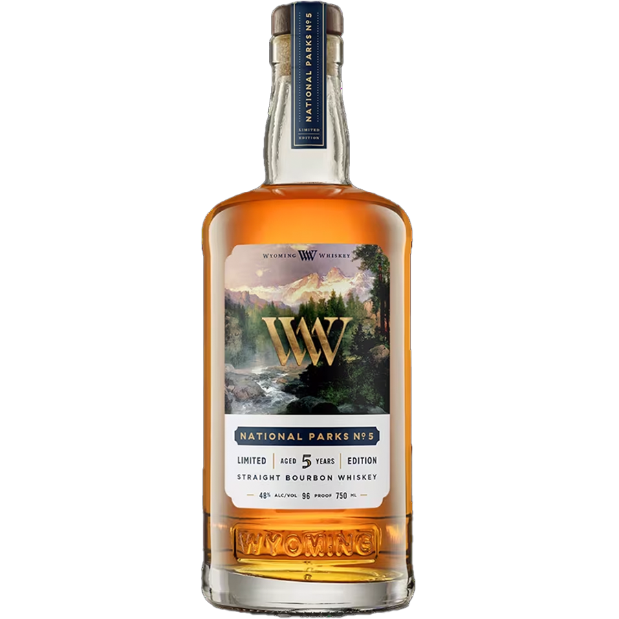 Wyoming Whiskey National Parks No. 5 Straight Bourbon Whiskey