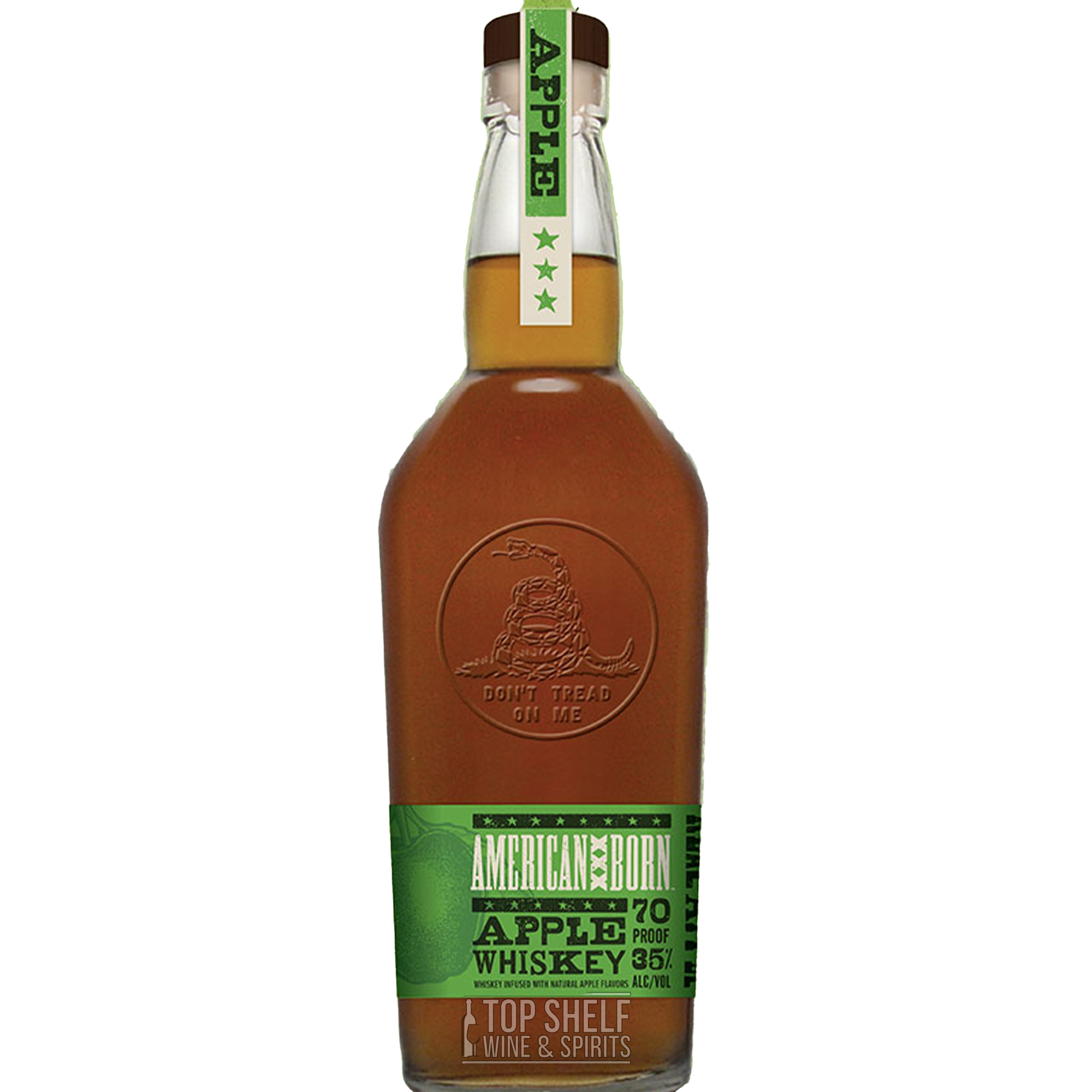 American Born Apple Pie Moonshine Whiskey