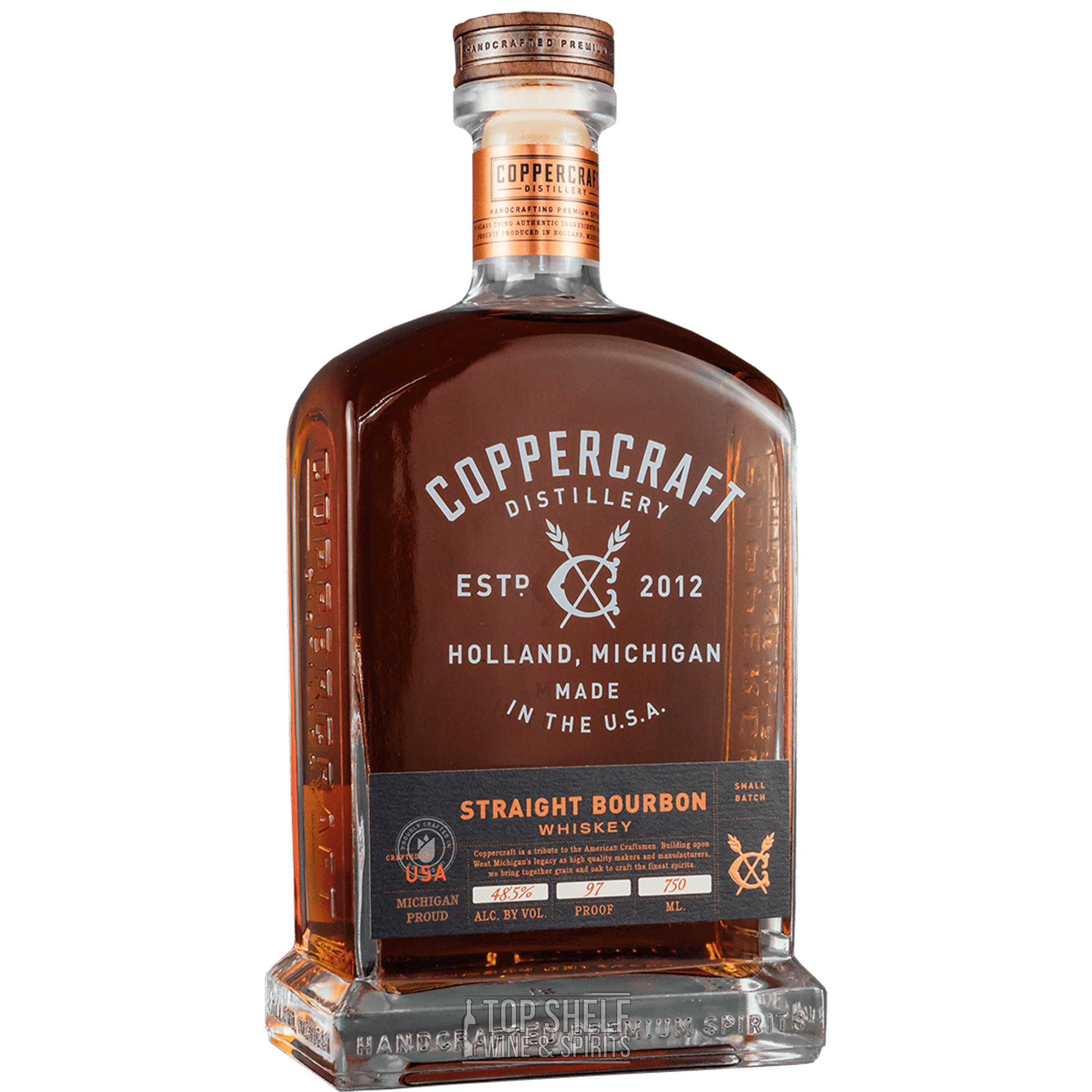 Coppercraft Straight Bourbon Whiskey