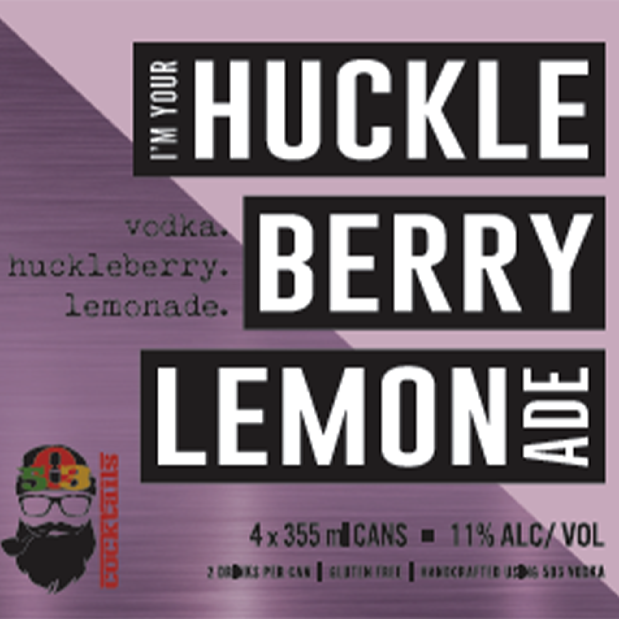 503 Distilling Huckle Berry Lemonade (4-Pack) 355ml