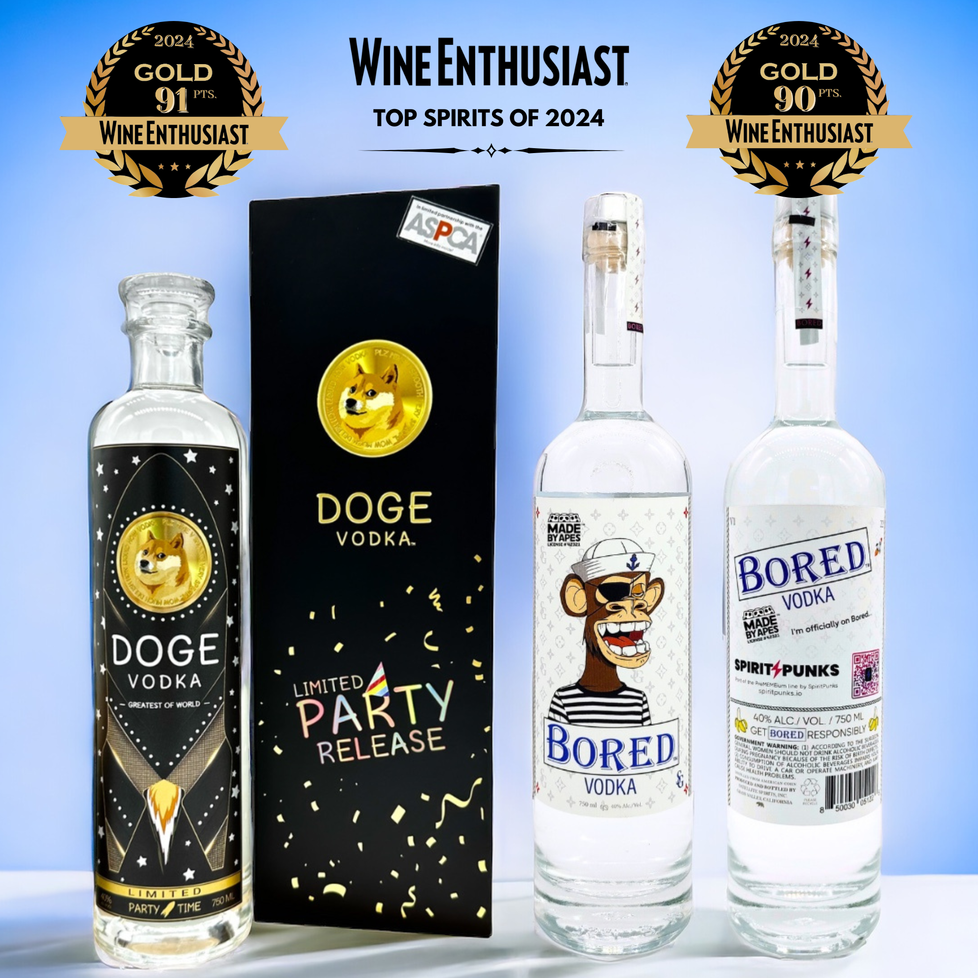 DOGE Vodka Party Edition D.O.G.E is life - Do Only Good Every Day