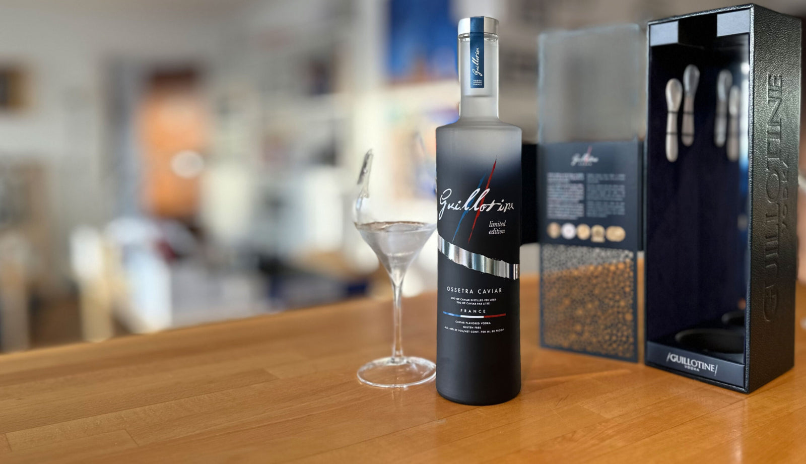 Guillotine Ossetra Caviar Vodka (Limited Edition)