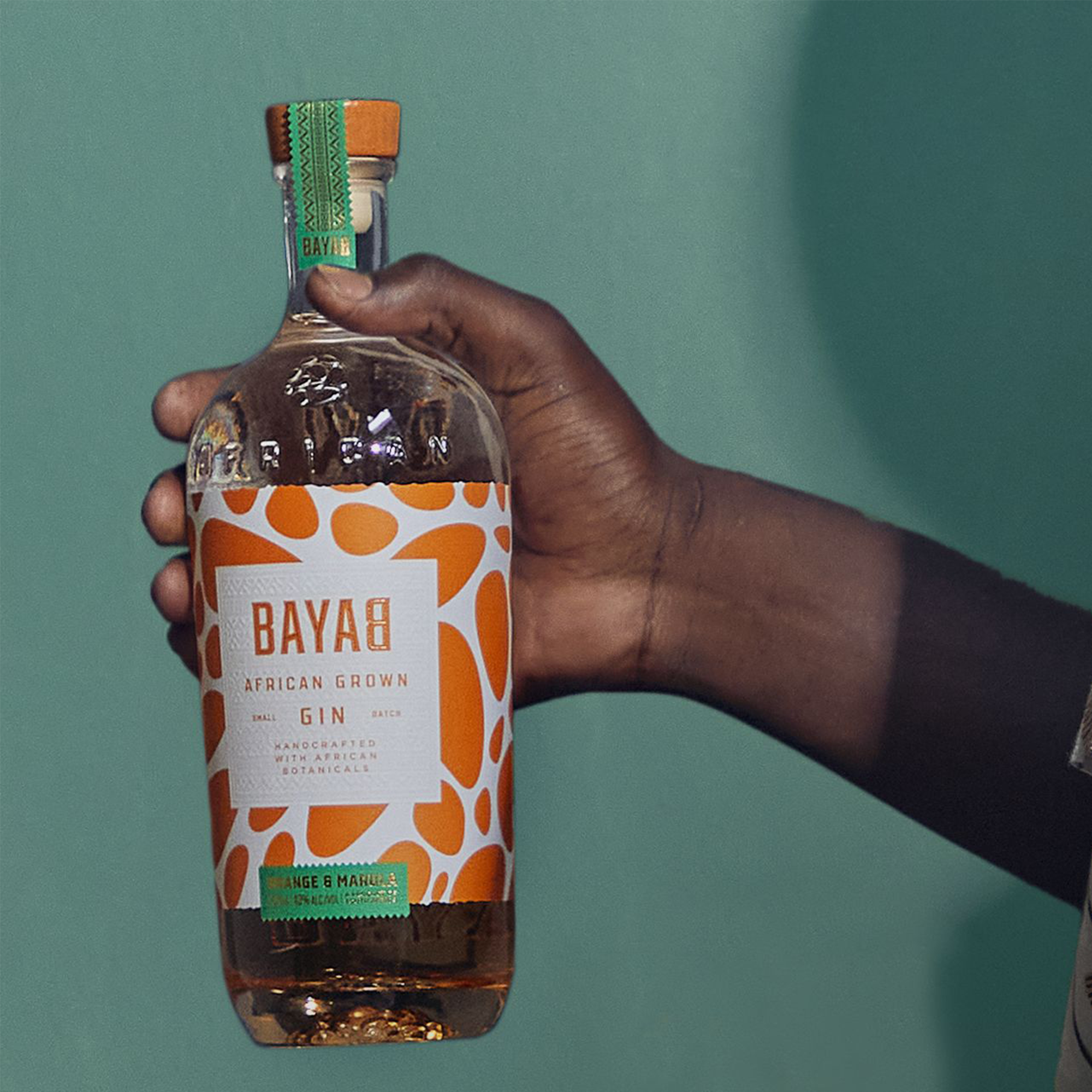 Bayab Burnt Orange and Marula African Grown Gin