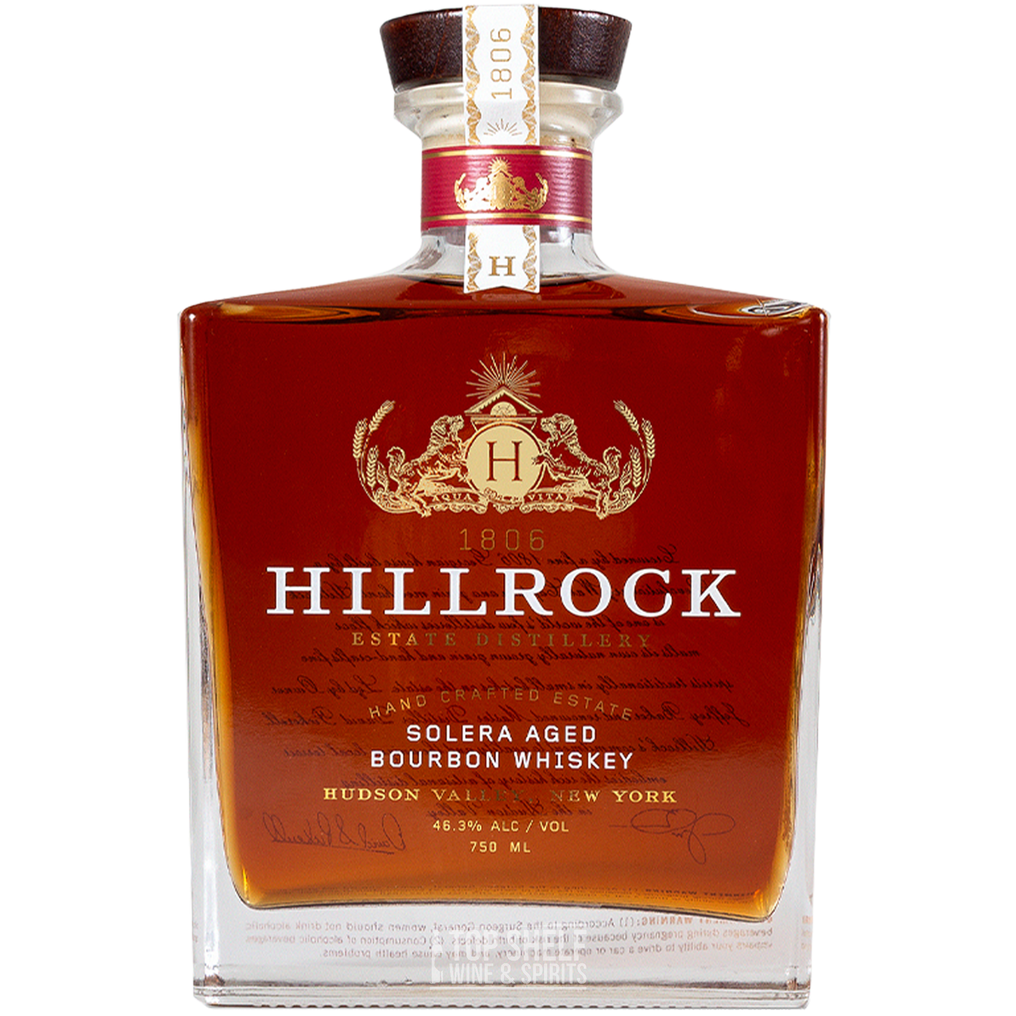 Hillrock Cabernet Cask Solera Aged Bourbon