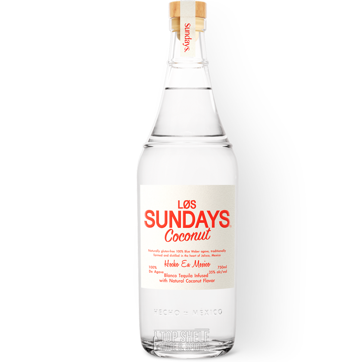 Los Sundays Coconut Blanco Tequila