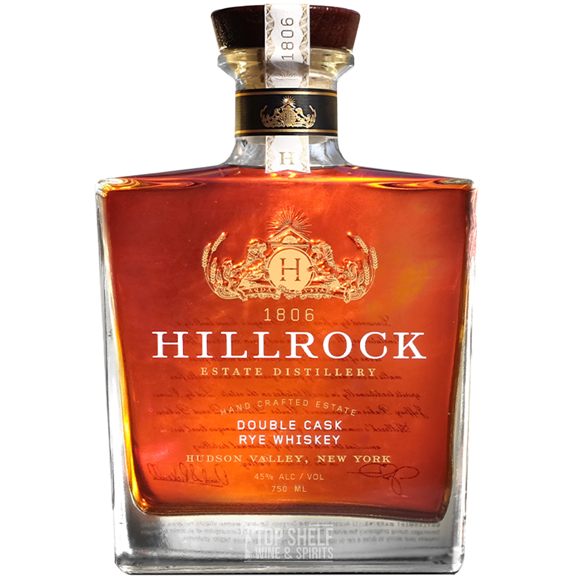 Hillrock Double Cask Rye Whiskey