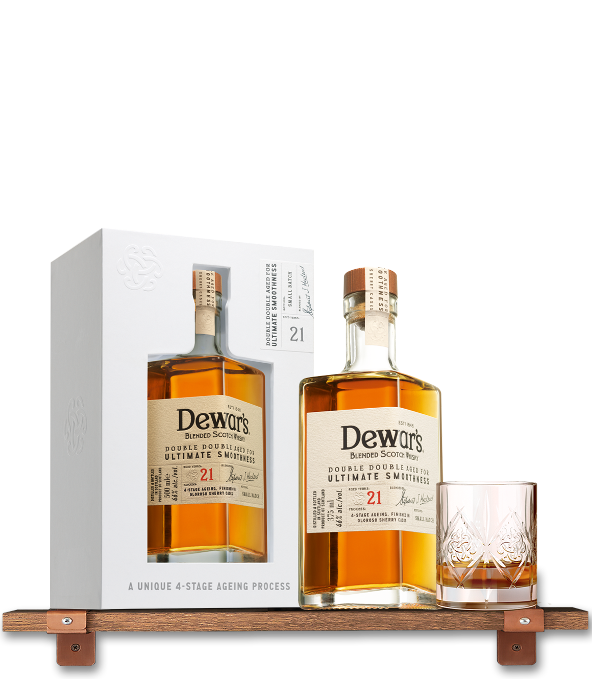 Dewar's Double Double Aged 21 Year Small Batch Blended Scotch