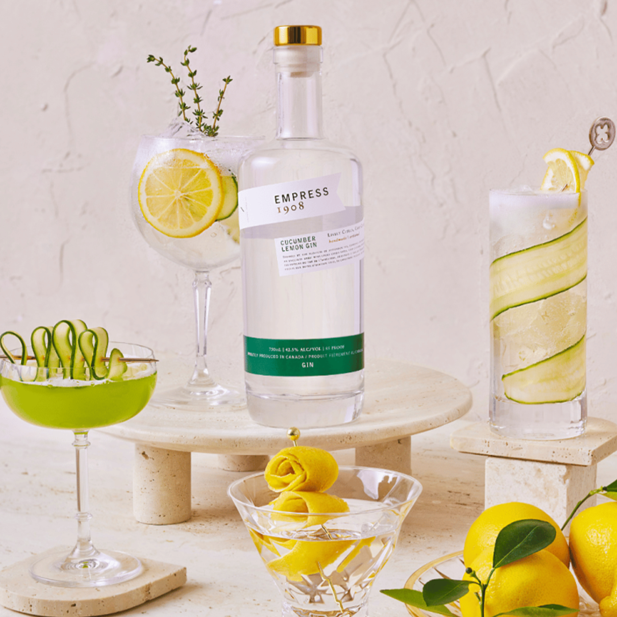 Empress 1908 Cucumber Lemon Gin