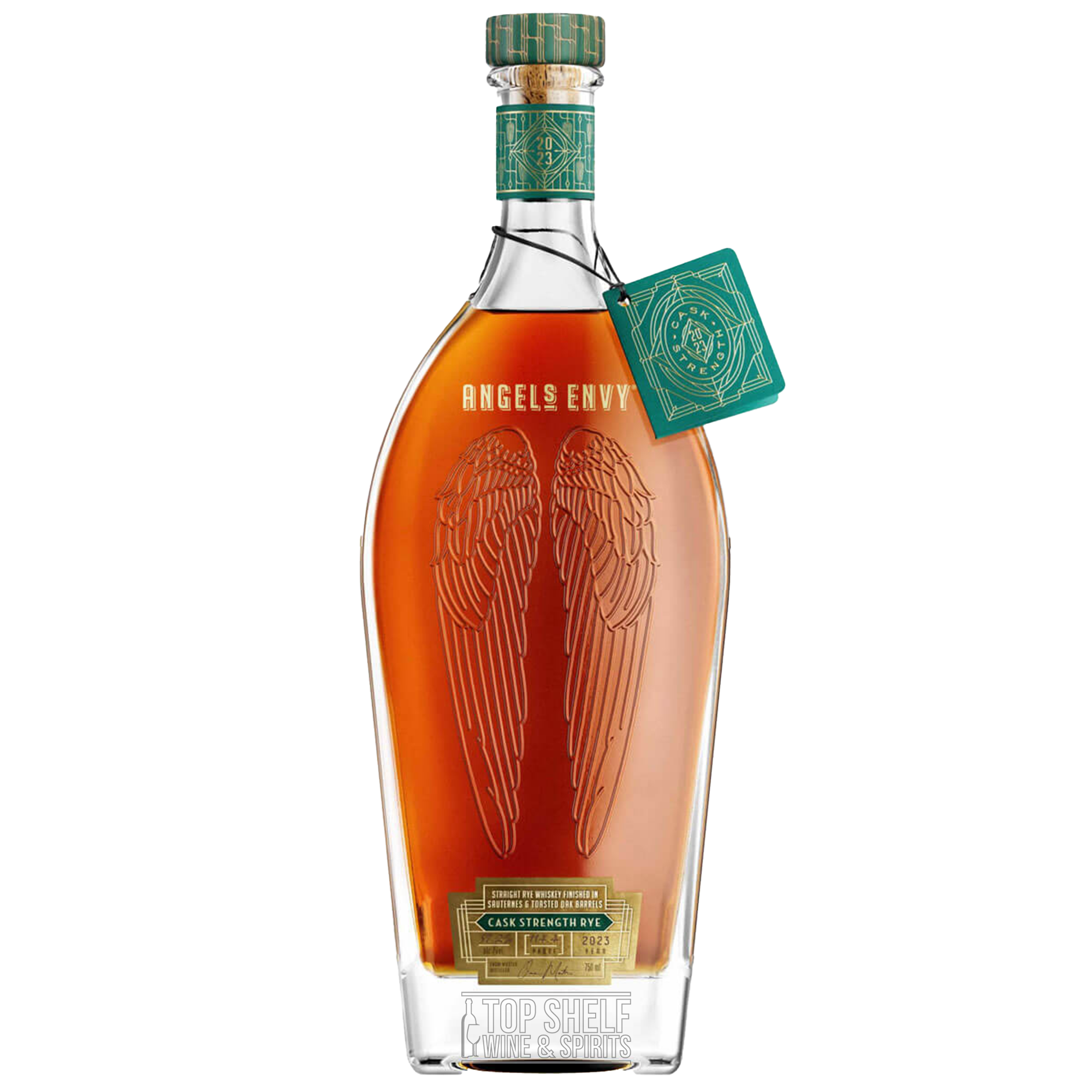 Angel's Envy Cask Strength Rye Whiskey (2023 Toasted Oak Barrels)