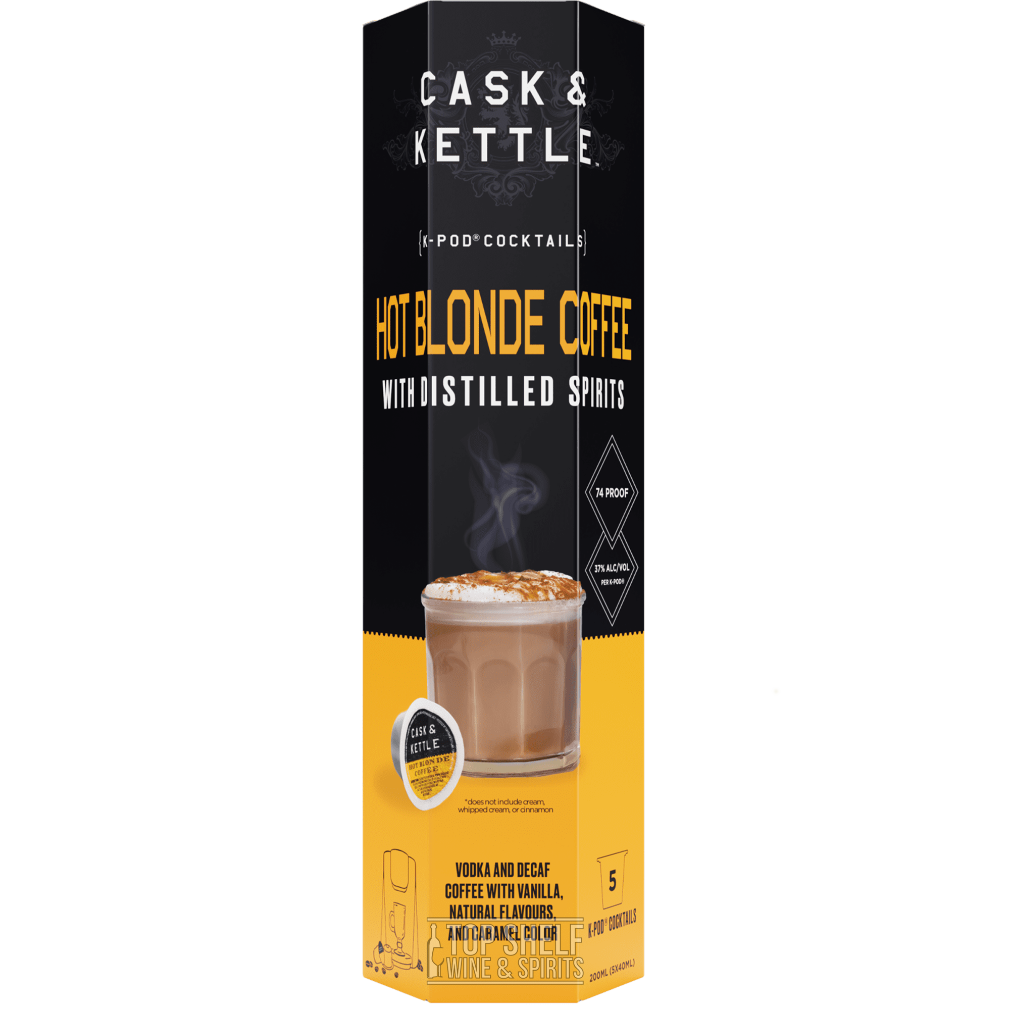Cask & Kettle Hot Blonde Coffee