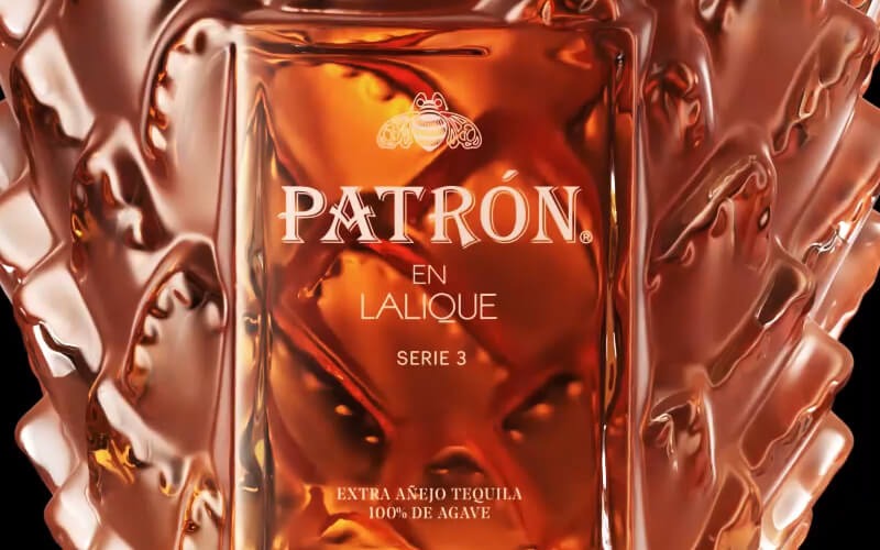 Patrón En Lalique Serie III Extra Añejo Tequila