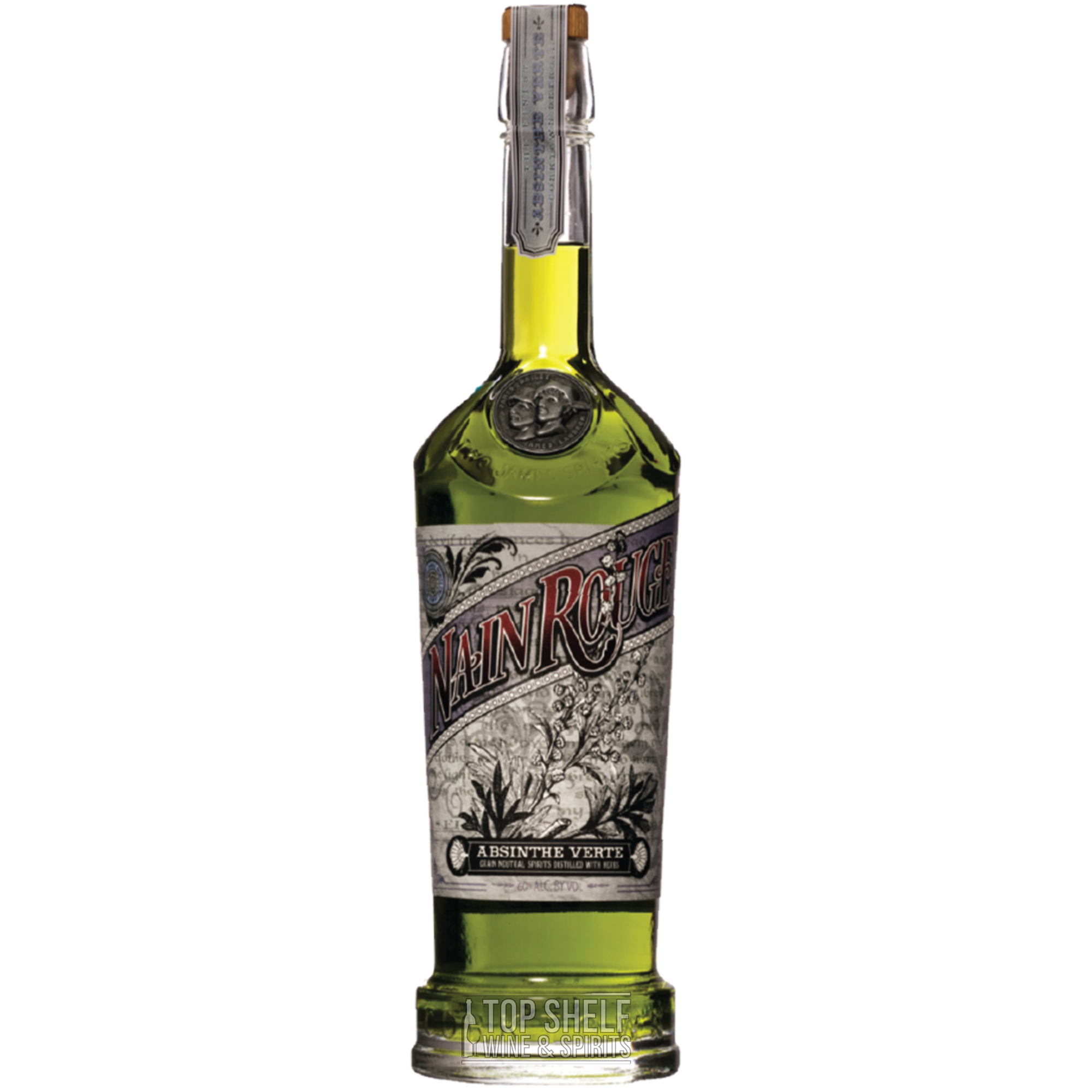 Two James Nain Rouge Absinthe Verte