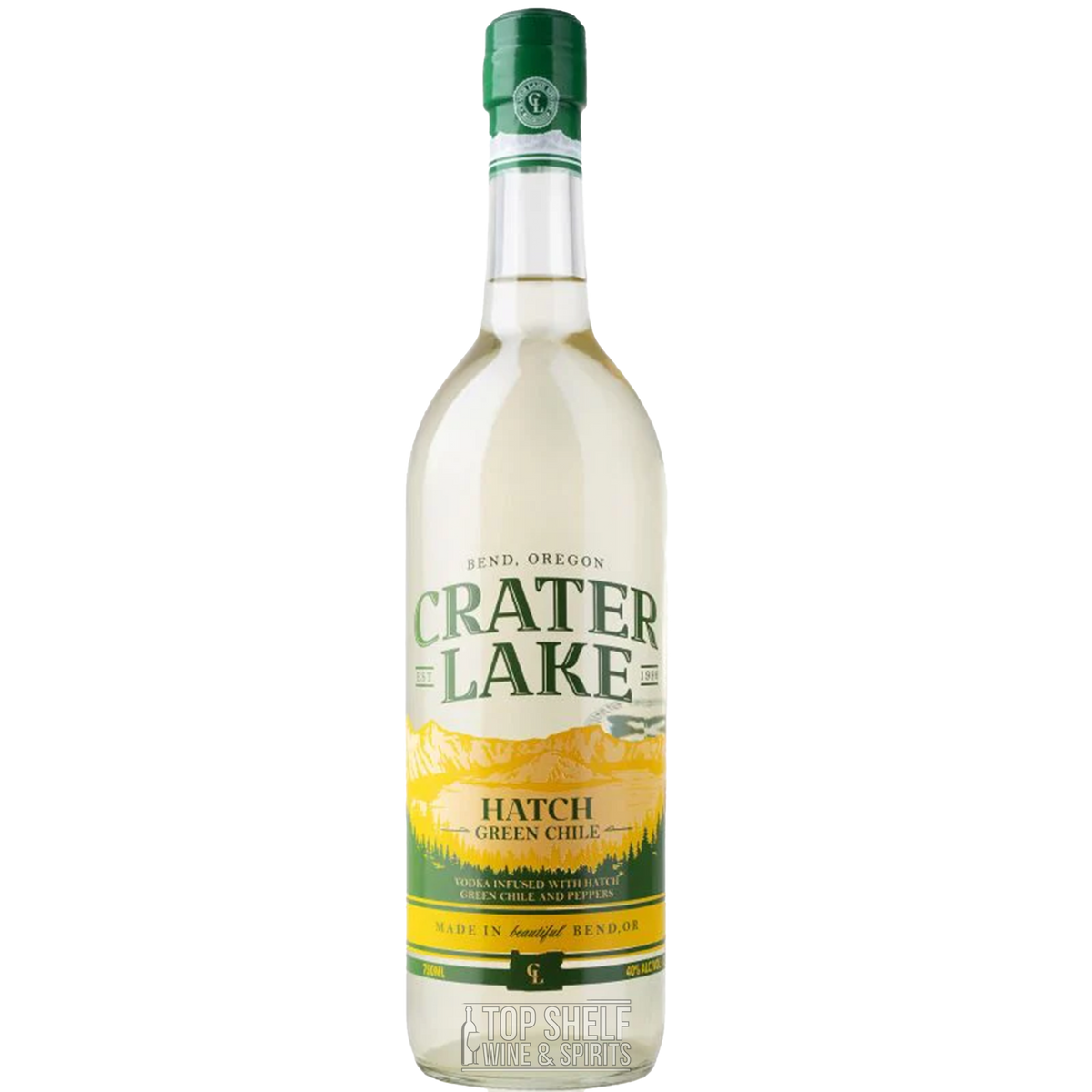 Crater Lake Hatch Green Chile Vodka | Delivery & Gifting