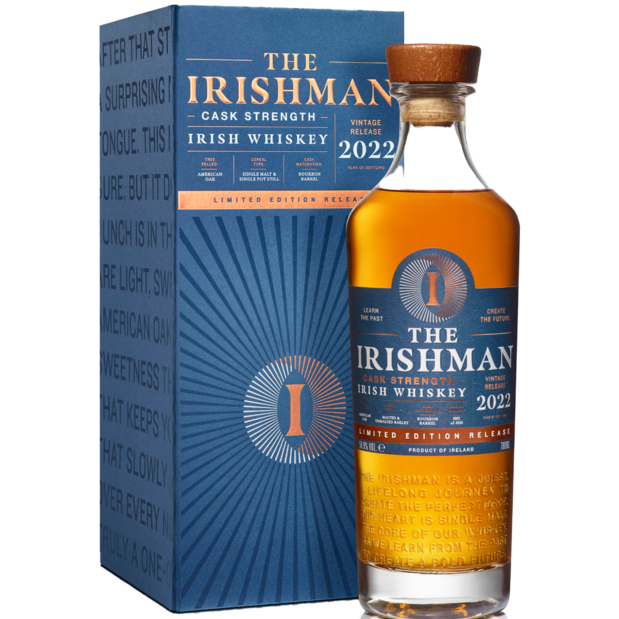 Irishman Cask Strength 2022 Vintage Release Irish Whiskey