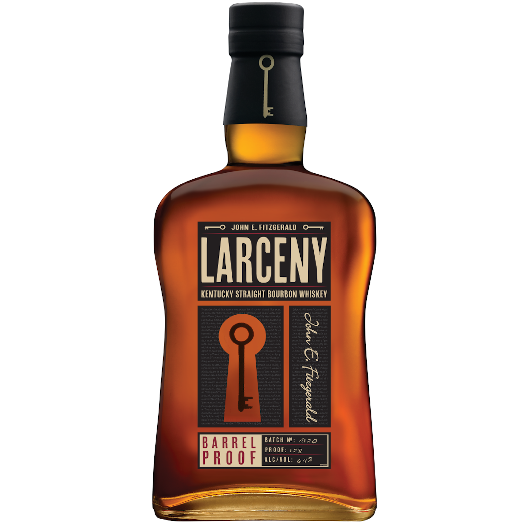 Larceny Very Barrel Proof Kentucky Straight Bourbon (Batch No A123)