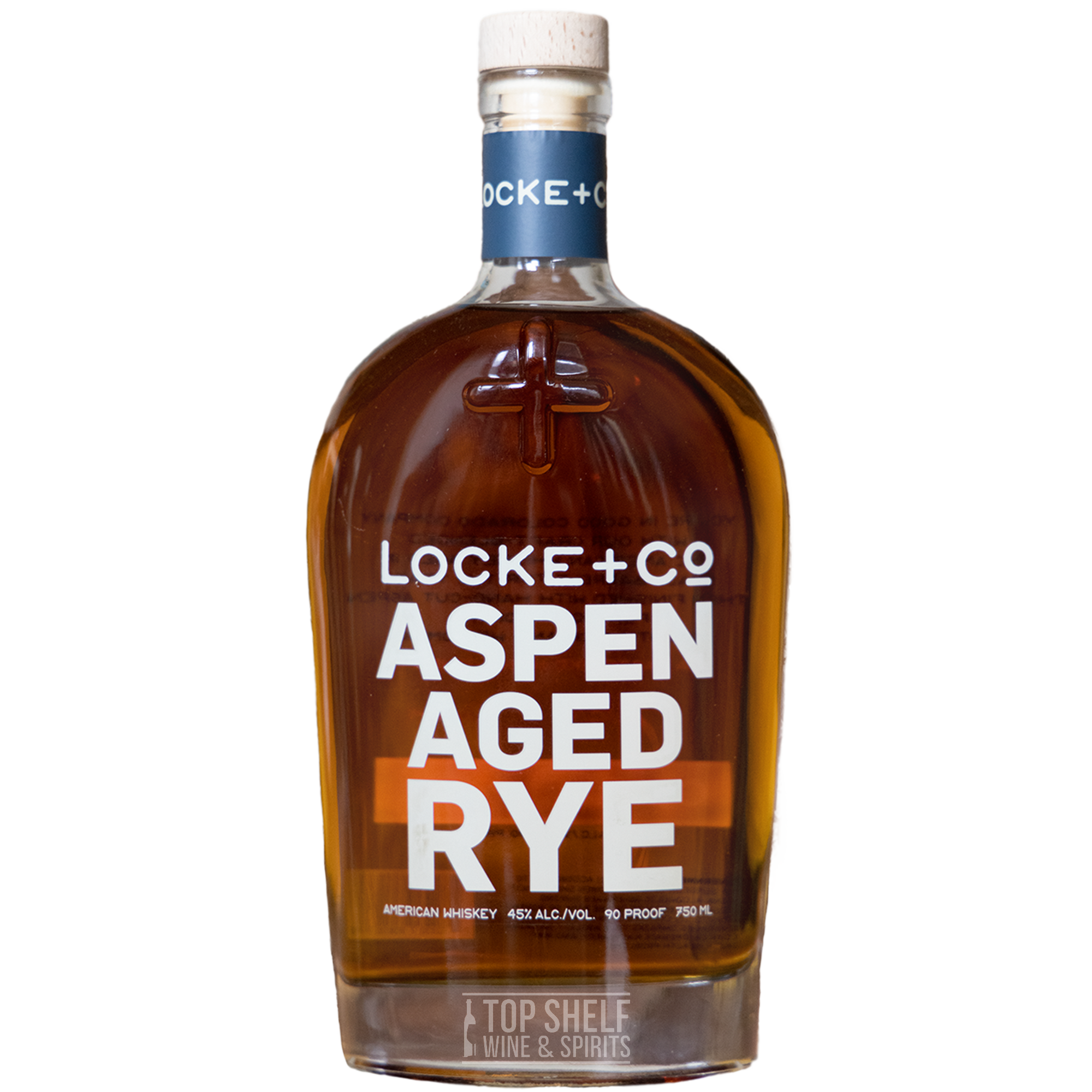 Locke Co. Distillery Aspen Aged Rye Whiskey