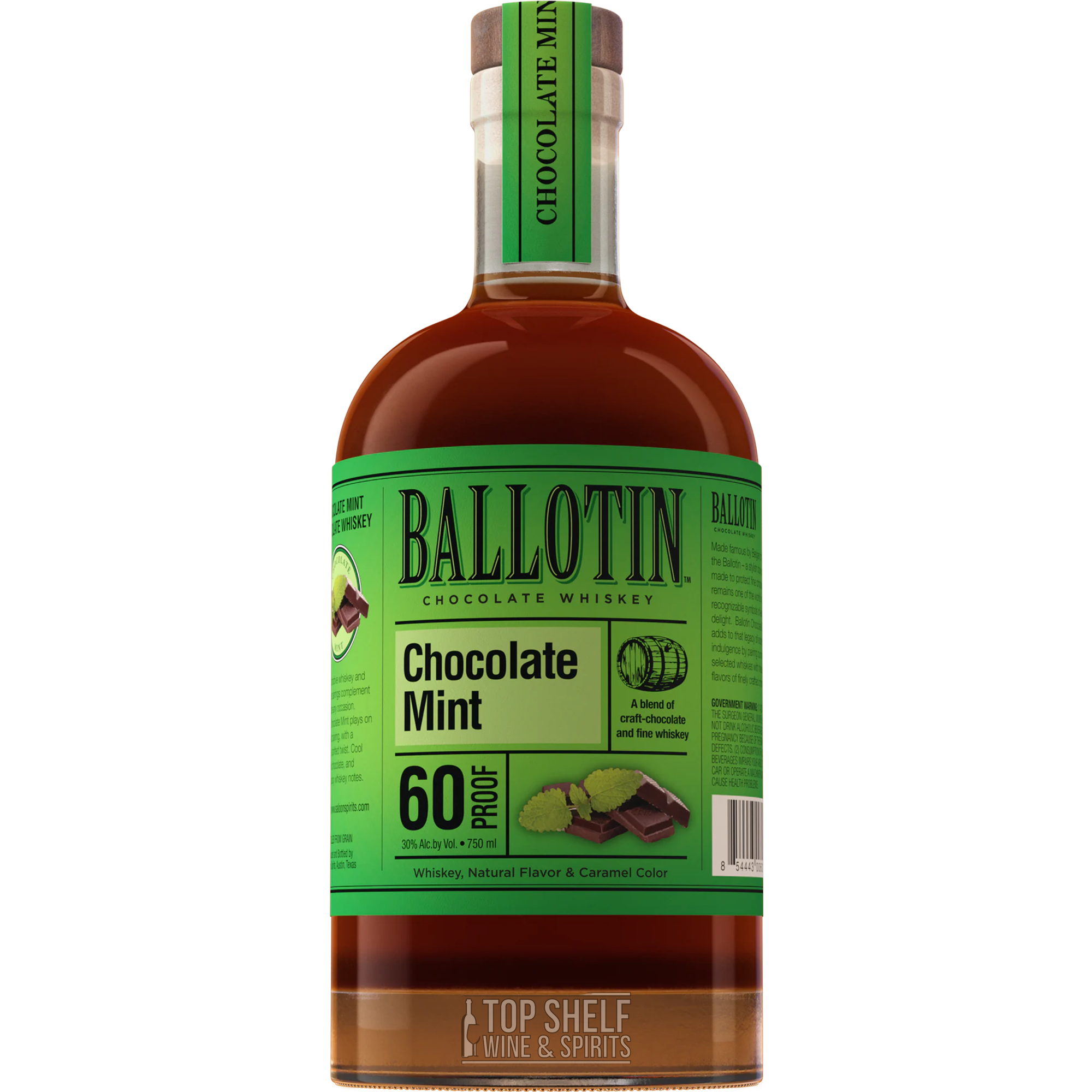 Ballotin Chocolate Mint Flavored Whiskey