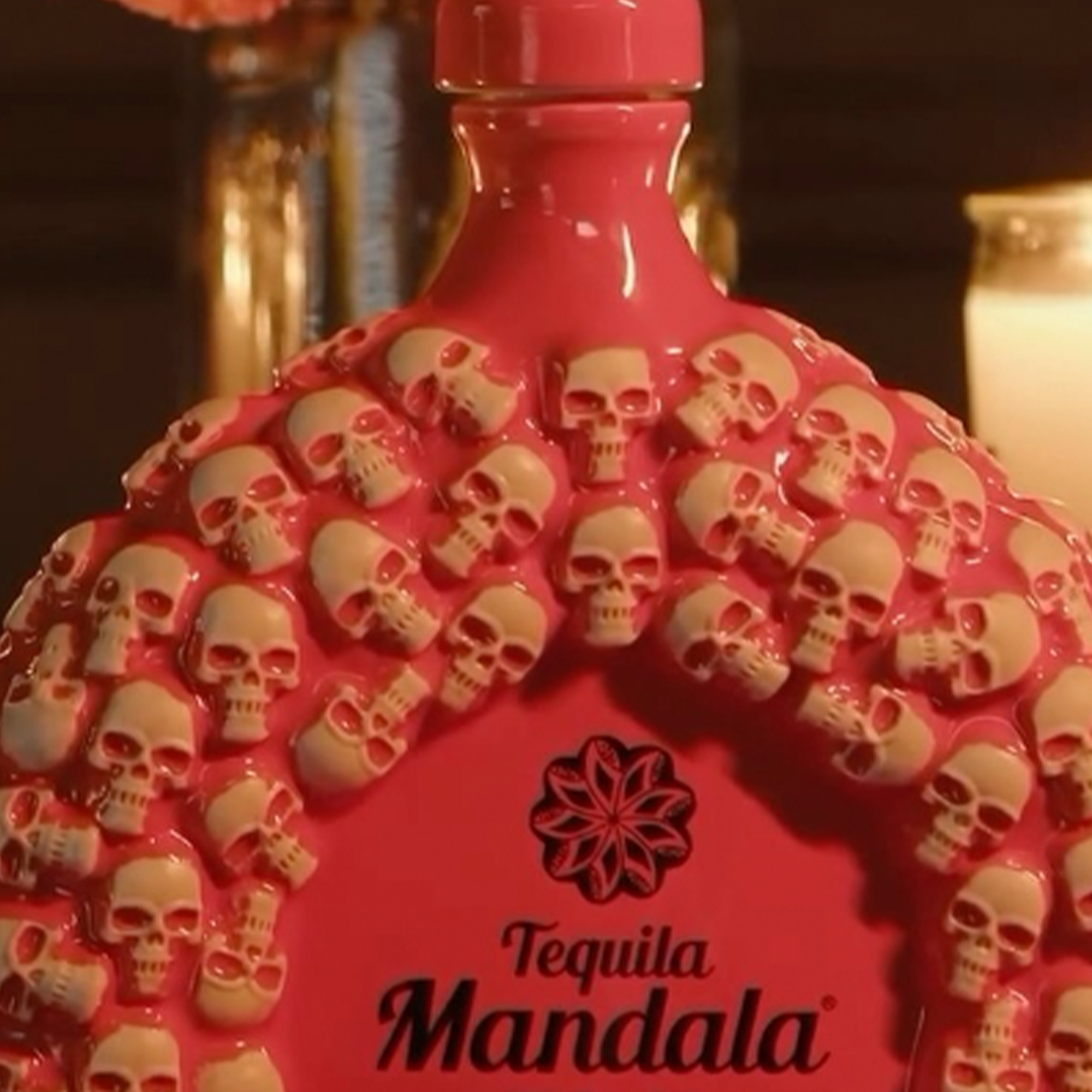 Mandala Dia De Los Muertos Añejo Tequila 1L