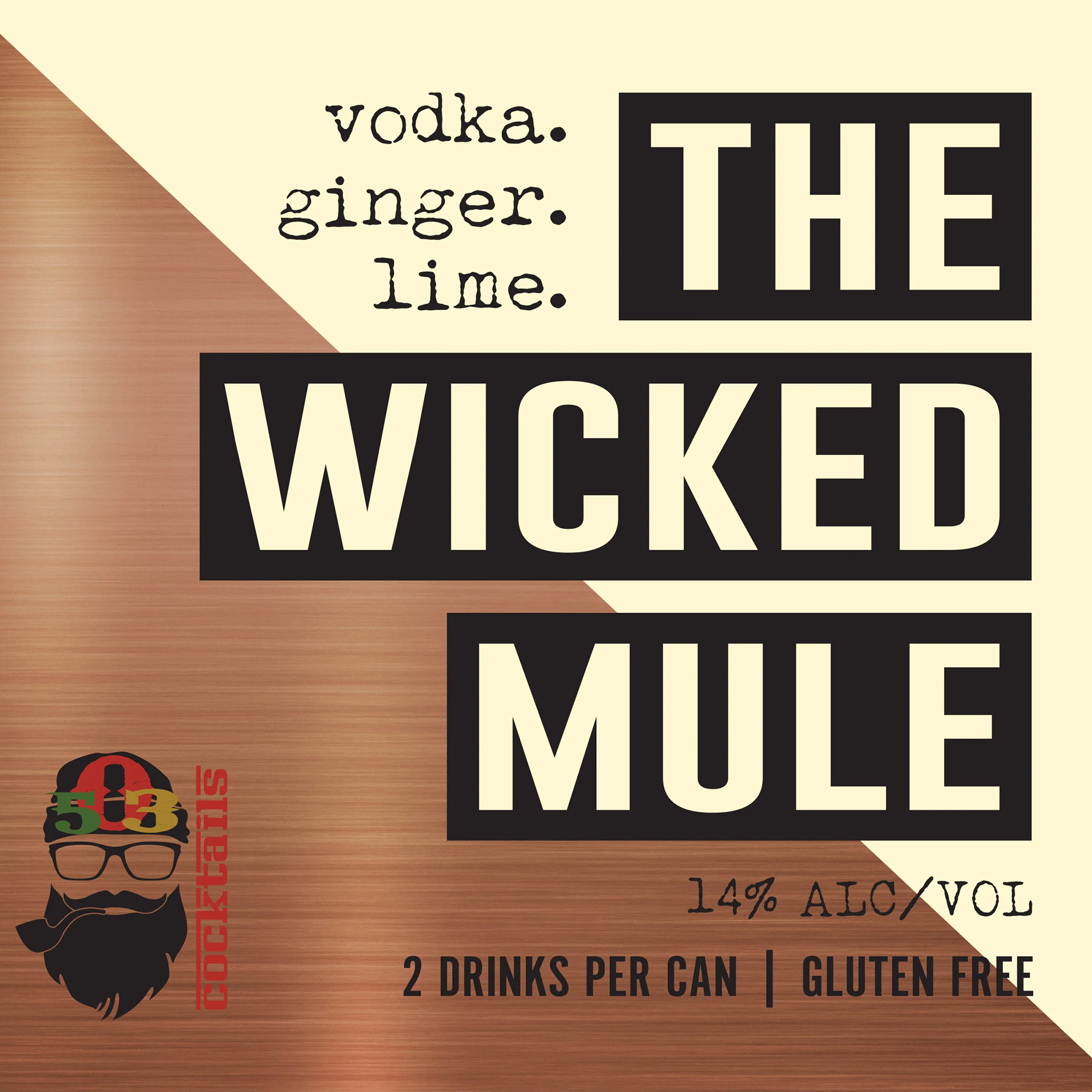 503 Distilling The Wicked Mule Cocktail (4-Pack) 355ml