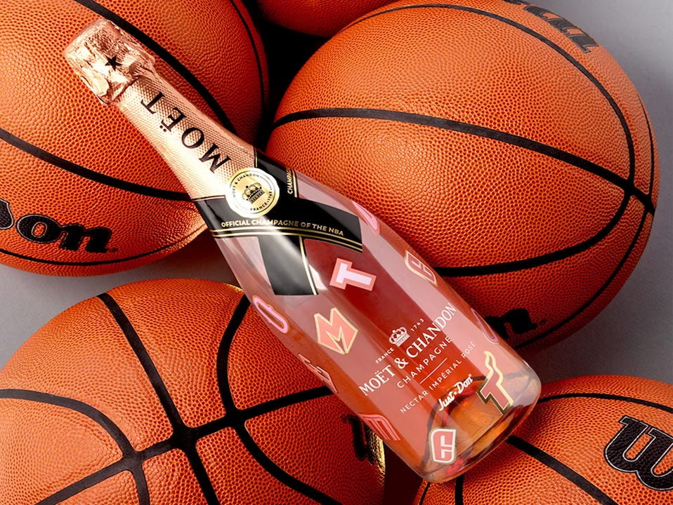 Moët & Chandon Nectar Impérial Rosé NBA Collection by Just Don