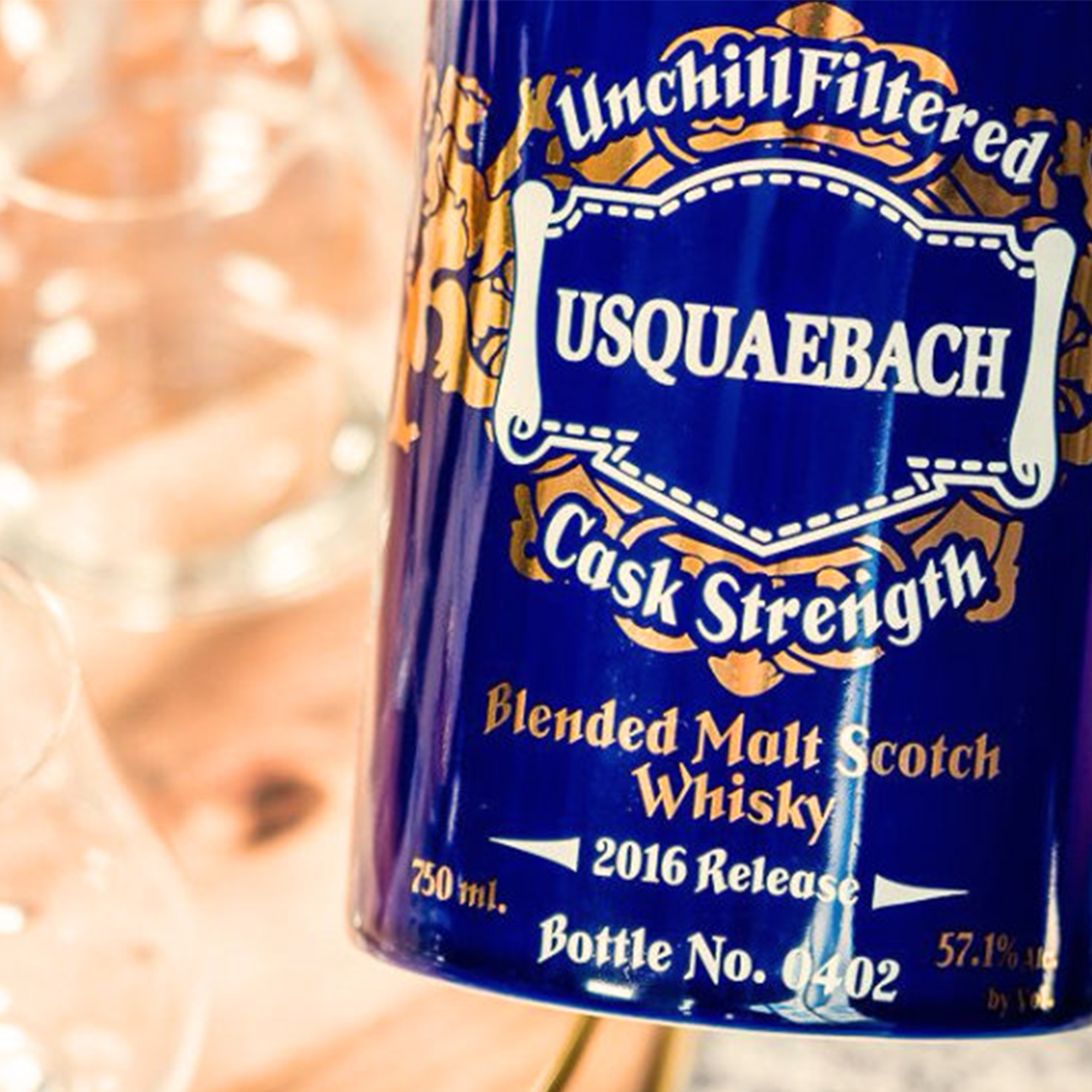 Usquaebach Cask Strength Blended Malt Scotch